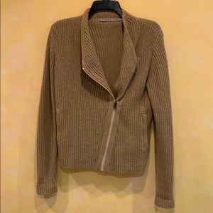 Athleta Merino Wool Moto Sweater
